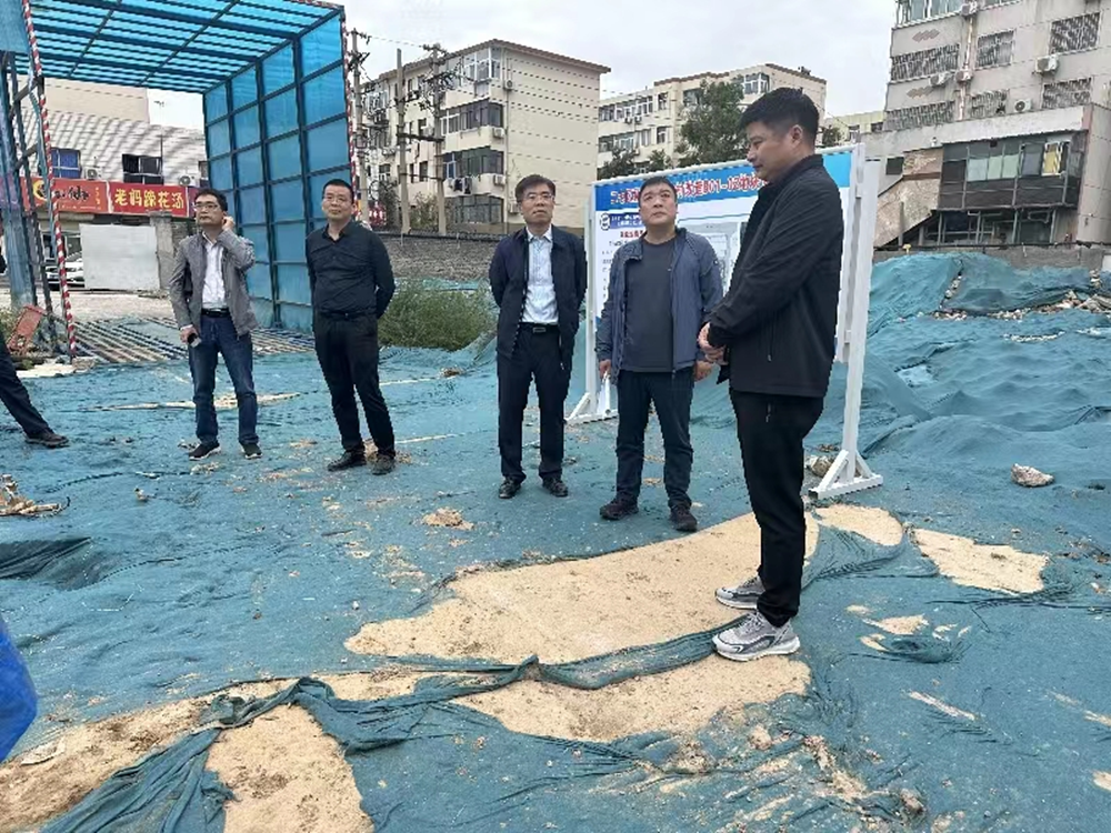 开云网页版页面登录-开云(中国)
负责人汪洋到孙八砦城中村改造项目调研项目建设工作