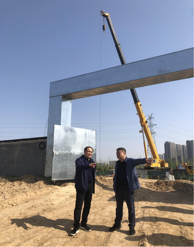 开云网页版页面登录-开云(中国)
党委委员、副总经理张岩到侯寨新镇区安置区调研项目建设工作