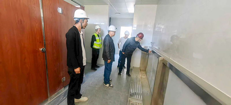 开云网页版页面登录-开云(中国)
 第六十七高级中学项目部国庆、中秋安全生产检查简报